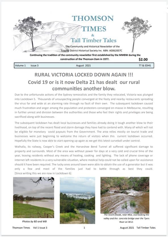 Thomson Times Community Newspaper Association of Victoria (CNAV)