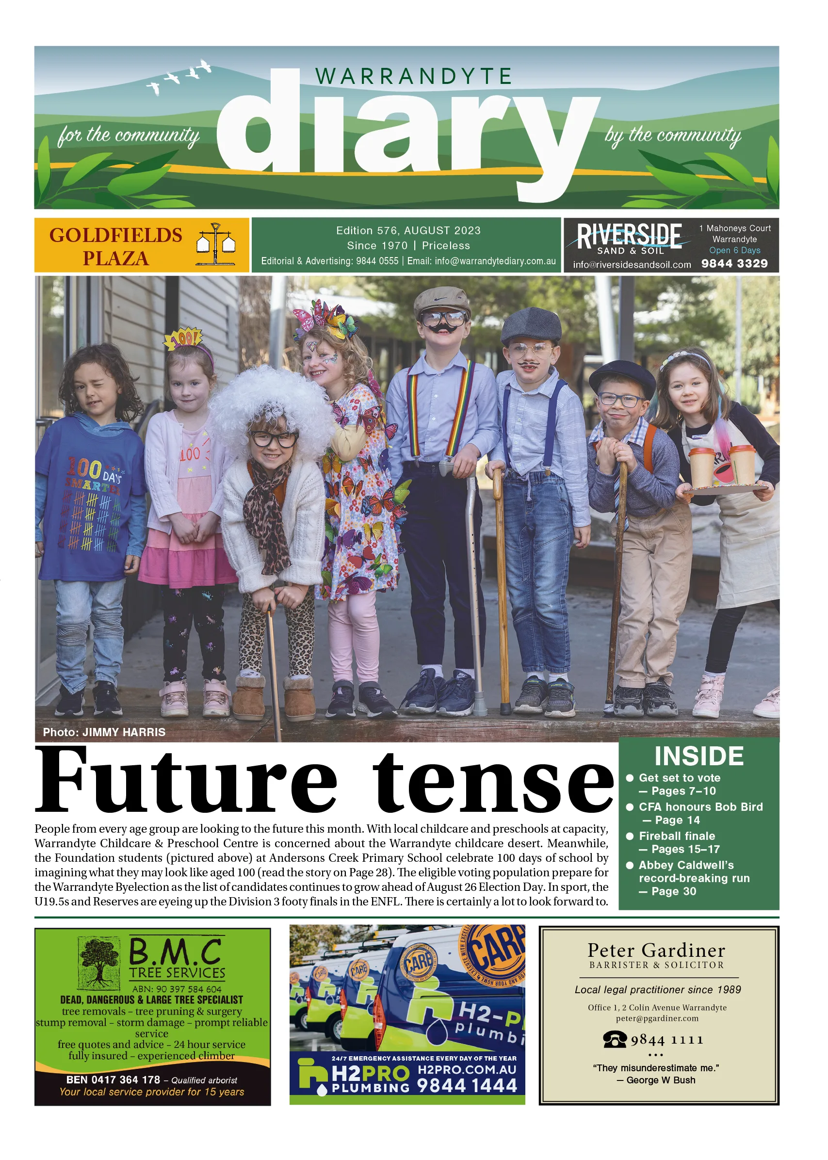 P1 576 Warrandyte Diary AUGUST 2023