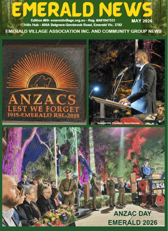 Emerald Village News front page